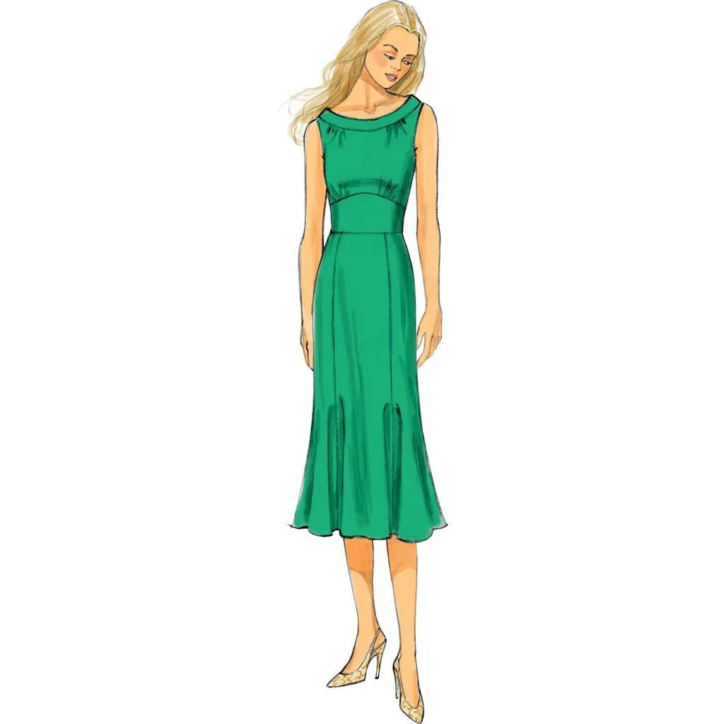 Butterick Pattern B6130 Misses' Dress and Jumpsuit
