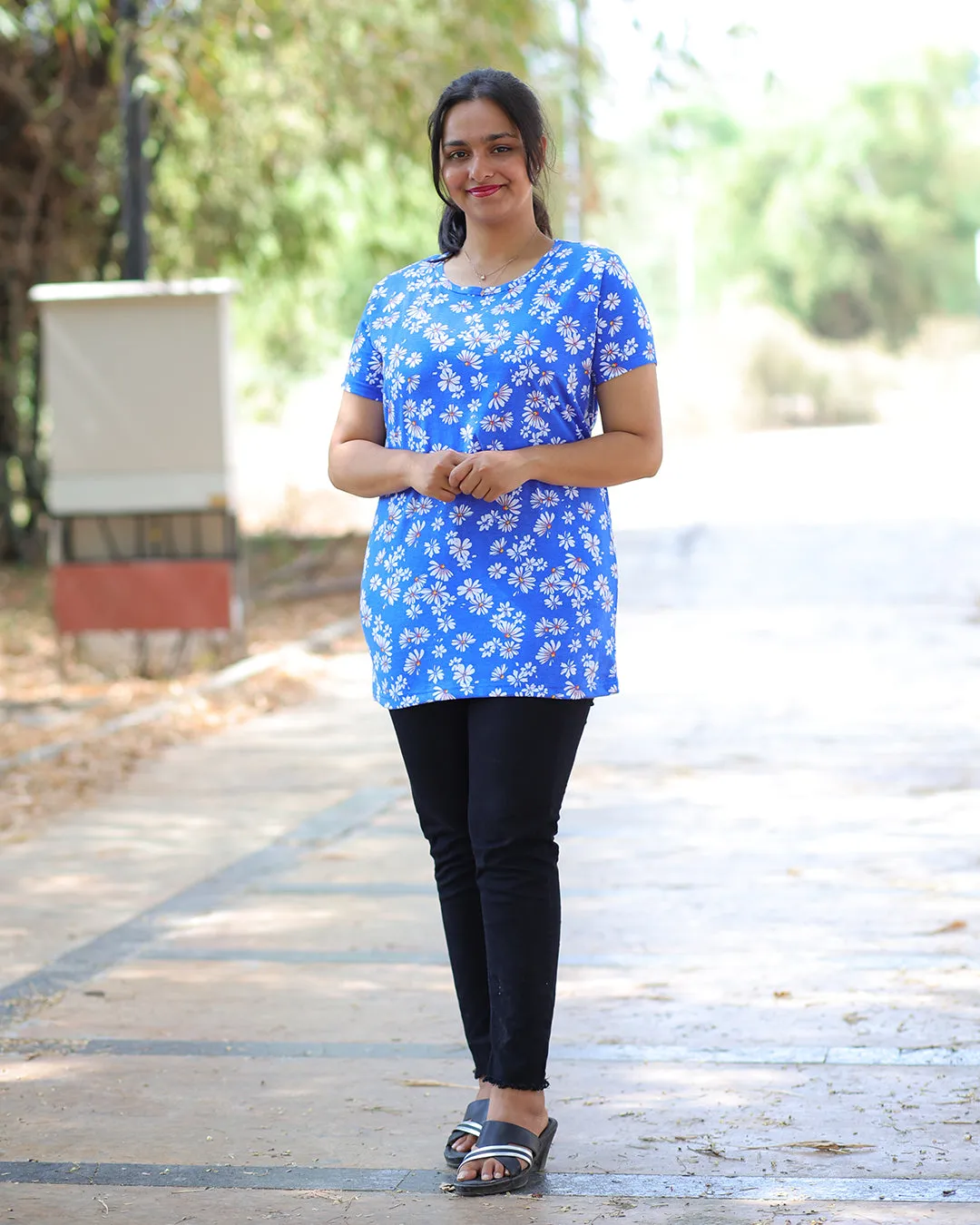 Royal Blue - Feeding T-Shirt